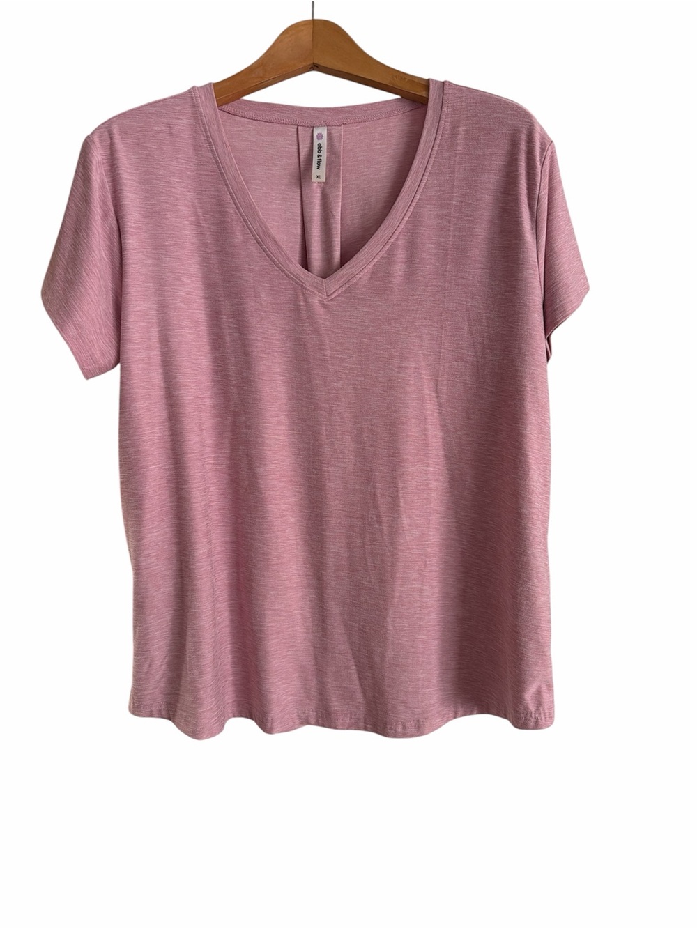 Everyday V-Neck Tee - Pink